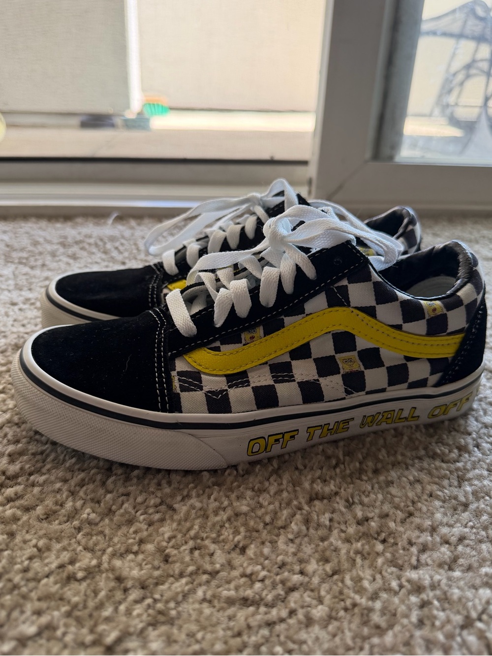 Spongebob Squarepants x Vans Women’s 6.5